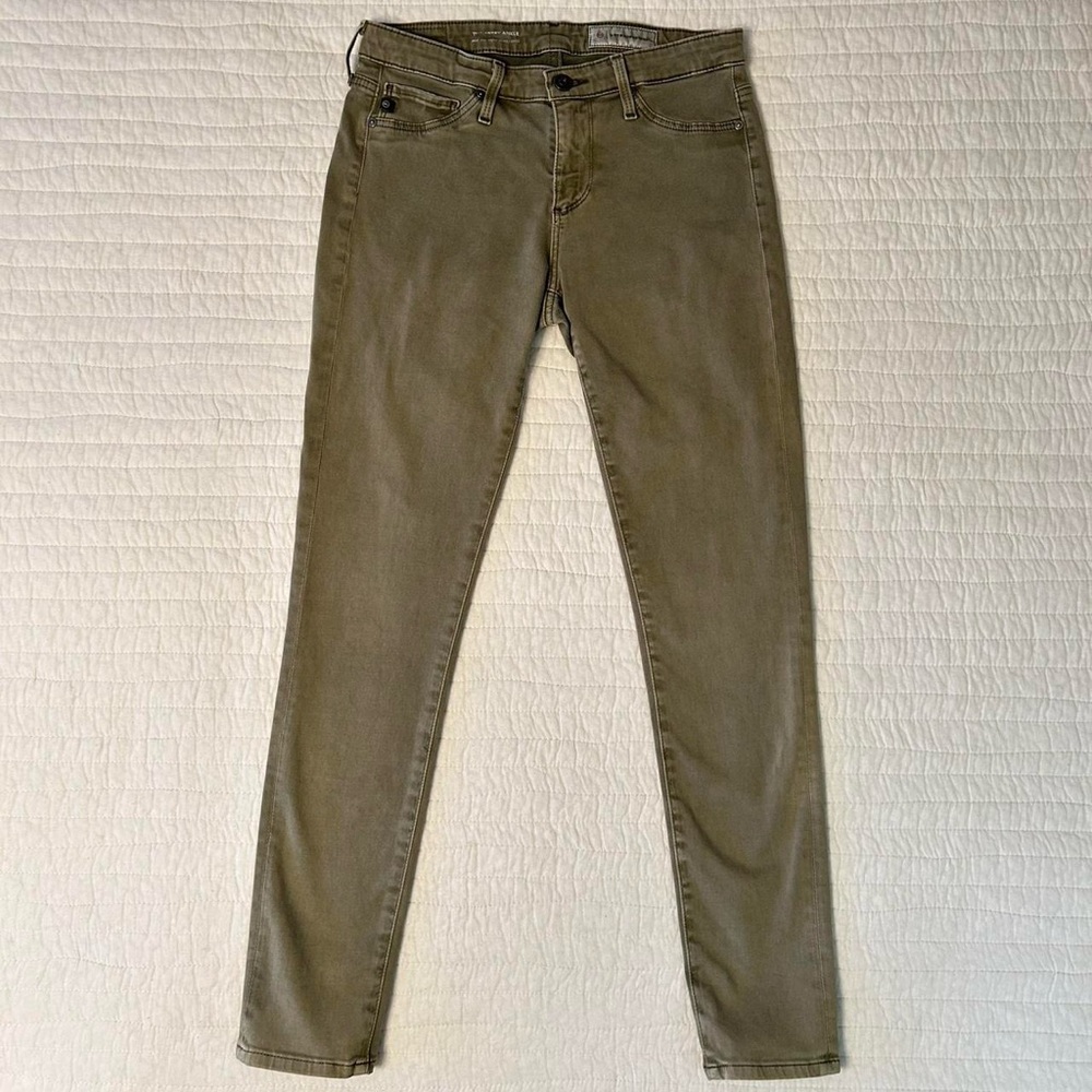 Anthropologie Adriano Goldschmied Abbey Mid Rise Ankle Skinny Jeans